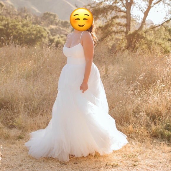 Nouvelle Amsale Cera Wedding Gown Bhldn 